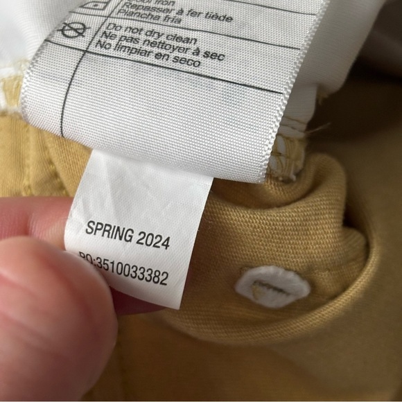 Carhartt Men’s 9” Relaxed Fit Short Khaki Size 34 Stretch - Picture 8 of 8